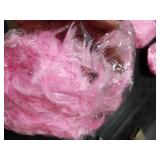 Juinte 5 Pcs Wedding Feather Boa 2.19 yd Turkey Chandelle Feather Boas Bulk Outfit Party Decors for Women Men Costumes(Pink)