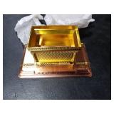 3 ARCHES USA Gold Plated The Ark of The Covenant Figurine Model (7 x 4 x 5) with Contents - Aaron