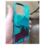 SmartishÂ® iPhone 16 Pro Wallet Case - Wallet Slayer Vol. 1 [Slim + Protective] Credit Card Holder - Drop Tested Hidden Flip Card Slot Cover Compatible with Apple iPhone 16 Pro - Moving Mountains