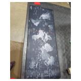 Hosimoln Gaming Mouse Pad, Large Mouse Pad Size 31.5x11.8 Thickness 0.1inches,Premium-Textured Non-Slip & Waterproof Computer Mousepad with Stitched Edges for Gaming, Office & Home-80x30 Map002