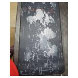 Hosimoln Gaming Mouse Pad, Large Mouse Pad Size 31.5x11.8 Thickness 0.1inches,Premium-Textured Non-Slip & Waterproof Computer Mousepad with Stitched Edges for Gaming, Office & Home-80x30 Map002