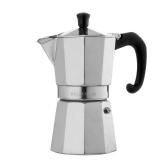 Bellemain Stovetop Espresso Maker | Italian Moka Pot Espresso Maker, Classic Aluminum Design Mocha Pot for Home Brewing & Camping | Easy to Use & Clean - 6-Cup, Silver