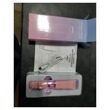 Bikini Trimmer for Women - 2 in 1 Painless Electric Razors for Women, IPX7 Waterproof Rechargeable LED Dual Head Electric Shaver for Lady Bikini Underarm, Body, Leg, Face Hair Remove (Pink)