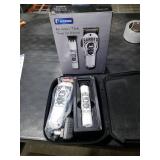 BESTBOMG Hair Clippers & Trimmer Ceramic T-Blade Cordless Haircut Sets Rechargeable 2000mAh/1200mAh with 10 Guide Combs & for Men/Father/Husband/Boyfriend