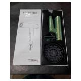 High Speed Plasma Ion Hair Dryer with Diffuser, Professional Blow Dryer 130000 RPM Brushless Motor for Fast Drying,1500W 3Temps/3Speeds Thermo-Control Lightweight Hairdryer for Women Home Travel Salon