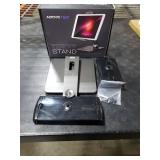 AboveTEK Business Kiosk Aluminum Tablet iPad Stand, 360° Swivel Tablet & Phone Holders for Any 4-15.6 Display Tablets/Cell Phones/Portable Monitor, Sturdy for Store POS Office (Grey)