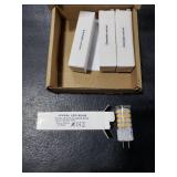 JSVSAL GY6.35/G6.35 LED Bulb Dimmable, T4 JC Type Bi-pin Base,AC/DC 12V Warm White 2700K,6W Equivalent to 50-65W G6.35/GY6.35 Halogen/Xenon/Incandescent Replacement Bulb,4-Pack