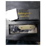 Eafengrow EF69 Pocket EDC Knife with Clip,Flipper Folding Knife for Camping Survival and Outdoor Activities Liner Lock. (EF69-desert)