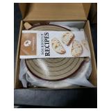 Superbaking Sourdough Starter Kit, 9 Round Banneton Bread Proofing Basket Set, Sourdough Bread Baking Supplies, Sourdough Tools with Silicone Bread Sling, Bread Making Tools, Baking Gifts