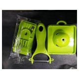 Vegetable Chopper Multifunctional Food Chopper | 16-in-1 Onion Cutter with 7 Blades, Vegetable Slicer and Dicer with Container for Salad, Potato, Carrot, Garlic & Kitchen Use