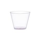 SETUP 5 oz Clear Hard Plastic Shot Glasses [200 Count] Small Disposable Shot Cups for Cocktails & Parties