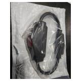 Weewooday 1.3ft Extension Cord with Switch, 3 Prong Weather Proof Extension Cord with on Off Switch, Heavy Duty 15a 125v 1875w Grounded Outlets Plugs for Indoor/Outdoor Electrical Appliances