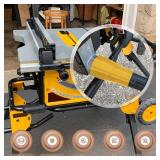 Table Saw Vacuum Adapter Connecting 2 1/2 Table Saw Outlet Connected to 1 7/8 Shop Vac Hose for Dewalt DWE7491RS DWE7491 Table Saw Dust Collector - Yellow