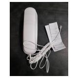 OFCN White OF-990 Slimline Wall-Mountable Basic Corded Telephone No AC Power Required