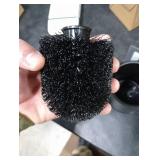 Hamitor Short Wall Mounted Toilet Brush Black