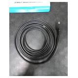 Highwings Long HDMI Cable 15 FT, 4K 8K 10K HDMI 2.1 Cord Ultra High Speed [in-Wall CL3 Rated, 8K@60Hz 4K@120Hz Video 48Gbps], Fit, Durable, Flexible, eARC, HDCP, Compatible for Ethernet SoundBar