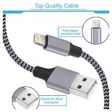 iPhone Fast Charger,iPhone Charger Fast Charging 1 PACK Dual Port USB Wall Chargers Block Adapter Plug Long 6FT Fast Charging Lightning Cable Cord for iPhone 14 13 12 11 Pro Max XS X 8 7 Plus SE iPad