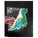 meekoo 24 Pcs Dinosaur Party Paper Plates Dinosaur Theme Party Decorations for Dinner Dessert Picnic Birthday Wedding Baby Shower
