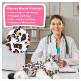 Cat Recovery Suit Female Cats Onesie for Cats, Breathable Cat Surgery Suit for Surgical Abdominal Wounds Skin Diseases, Cute Kitten Spay Recovery Suit E-Collar Alternative Anti Licking