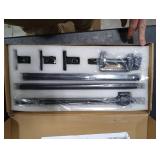 Small Backdrop Stand 3x3.3ft, Adjustable Photo Backdrop Stand Kit with 3 Clamps, Portable Background Stand Support for Parties Photoshoot, Table T-Shape Backdrop Banner Holder for Photography Paper