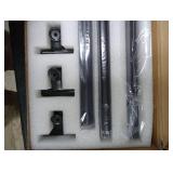 Small Backdrop Stand 3x3.3ft, Adjustable Photo Backdrop Stand Kit with 3 Clamps, Portable Background Stand Support for Parties Photoshoot, Table T-Shape Backdrop Banner Holder for Photography Paper