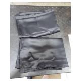 NICETOWN Black Blackout Curtain Blinds - Solid Thermal Insulated Window Treatment Blackout Drapes/Draperies for Bedroom (2 Panels, 42 inches Wide by 63 inches Long, Black)