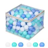 MoonxHome Ball Pit Balls for Toddlers, BPA Free Crush Proof Plastic Toy Balls for Ball Pit, Children