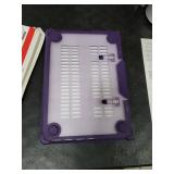 SEYMAC stock Case for MacBook Pro 14 inch, Shock-Absorbing Protection with Folding Stand &Mouse Pad Case for MacBook Pro 14 inch, Purple