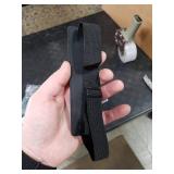 Adjustable Elastic Band Pen Holder, Pencil Holder, Pen Sleeve Pouch for Hardcover Journals, Notebooks, Planners, Binders, Fit Notebooks from 8 to 11in in Height, PU Leather, Detachable, Black