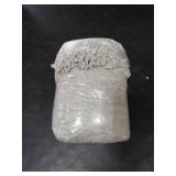 Disolla Grey Bathroom Rug 17x24 - Non-Slip Plush Small Bath Mat, Highly Absorbent & Ultra Soft Fluffy Floor Mat, Machine Washable for Shower and Tub