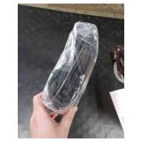 NICETOWN Black Blackout Curtain Blinds - Solid Thermal Insulated Window Treatment Blackout Drapes/Draperies for Bedroom (2 Panels, 42 inches Wide by 63 inches Long, Black)