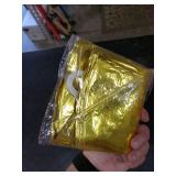 Gold Round Foil Balloons 9 pcs,Metallic Gold Giant 4D Round Balloons 22 Inch for New Years Wedding Graduation Anniversary Baby Shower Birthday Party Decorations