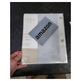 LiBa Bathroom Shower Curtain Waterproof Plastic Shower Curtain Premium PEVA Non-Toxic with Rust Proof Grommets Clear 8G Bathroom Accessories 72x72