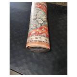 Collive Boho Kitchen Mats Cushioned Anti Fatigue Mats, Non-Slip Kitchen Floor Mats, Standing Kitchen Mats for Office, Sink, Laundry, 17x30 Red Waterproof Kitchen Rug