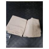 uxcell Pillow Shams 2 Pack Soft Brushed Microfiber Envelope Closure Pillowcases Standard(20x26) Tan