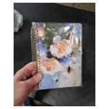 Lined Spiral Notebook, 140 Pages College Ruled Journal for Women A5 Journaling Notebooks for Work & Note Taking Perfect for Men Women Office Home School, 5.9 x 8.3-Pink Flower