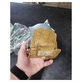 Saysmile Unique Owl Plant Pots Indoor, Cute Small Succulent Pots with Drainage Hole, Rocking Chair Planters for Outdoor Indoor Plants, Resin Flower Pot for String of Pearls, Gift Ideas for Mother