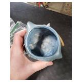 Saysmile Unique Owl Plant Pots Indoor, Cute Small Succulent Pots with Drainage Hole, Rocking Chair Planters for Outdoor Indoor Plants, Resin Flower Pot for String of Pearls, Gift Ideas for Mother