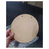 Christmas Welcome Sign for Front Door Decor Western Xmas Pine Needle Wreath Cowboy Hat Wood Grain Round Wooden Door Wreath Hanging Decoration for Outdoor Outside Porch Indoor Wall, 10 Inch