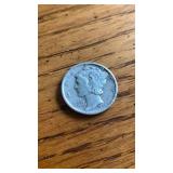 1941-D Mercury Dime US Silver Coin 90% Silver