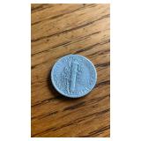 1941-D Mercury Dime US Silver Coin 90% Silver