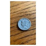 1941 Mercury Dime US Silver Coin 90% Silver