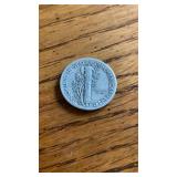 1942-D Mercury Dime US Silver Coin 90% Silver