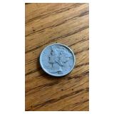 1929-D Mercury Dime US Silver Coin 90% Silver