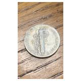 1942-S Mercury Dime US Silver Coin 90% Silver