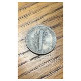 1929-D Mercury Dime US Silver Coin 90% Silver