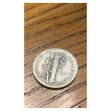 1944 Mercury Dime US Silver Coin 90% Silver