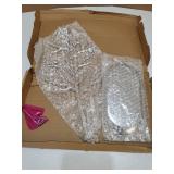 Branch Jewelry Rack with metal tray, Luxury color, Tree Tower Rack Hanging Organizer for Ring Earrings Necklace Bracelet, Suitable for living rooms, bathrooms, offices, etc. - Retail: $23