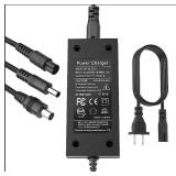42V 2A Fast Charger with 3 Types of Connectors | for 36V Lithium Batteries- Compatible with Pocket Mod, Sports Mod, Electric Scooters - Retail: $15