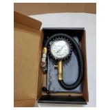 Tire Pressure Gauge 100 PSI - Large Dial Numbers & 45° Angle Chuck, Accurate Air Pressure Gauge for Tires - Retail: $16
